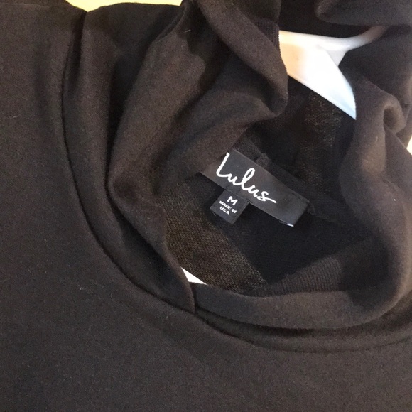 Lulu’s Crop Top Hoodie - Picture 2 of 3